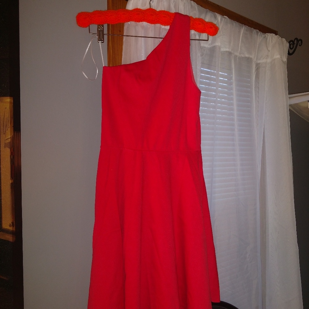 Necessary Objects coral dress